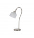 DeRuyter Table Lamp E27 Satin Nickel Frosted Glass-4