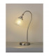 DeRuyter Table Lamp E27 Satin Nickel Frosted Glass-9