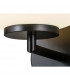 Cheektowaga Small Oval Ball Wall Lamp E27 Matt Black Base With Frosted White Glass Globe-6