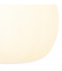 Cheektowaga Medium Oval Ball Ceiling Pendant E27 Satin Gold Suspension With Frosted White Glass Globe-8