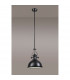 Worcester Ceiling Pendant E27 Matt Black Frosted Glass-8