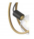 Wales Double Ring Wall Lamp E27 Matt Black Painted Gold-8