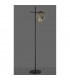 Wales Double Ring Floor Lamp E27 Matt Black Painted Gold-10