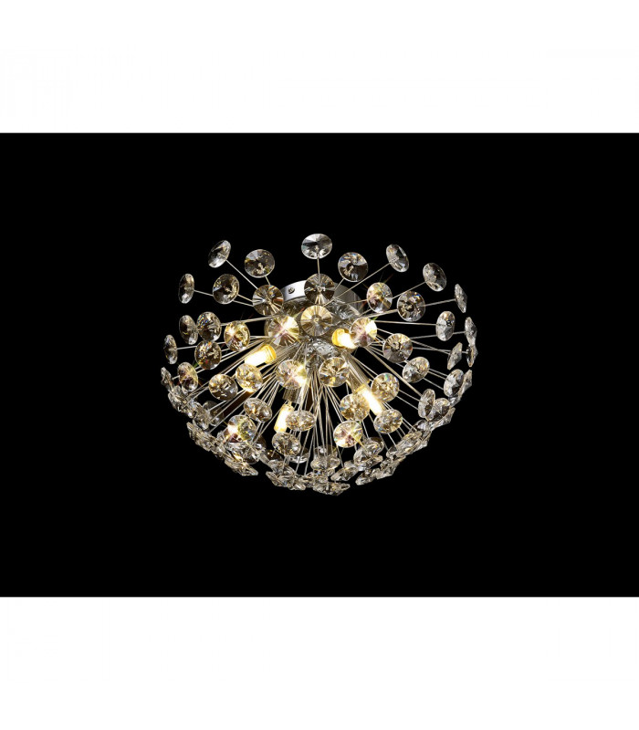 Salisbury Wall Lamp Ceiling Lamp 4 Light G9 Polished Chrome Crystal-3