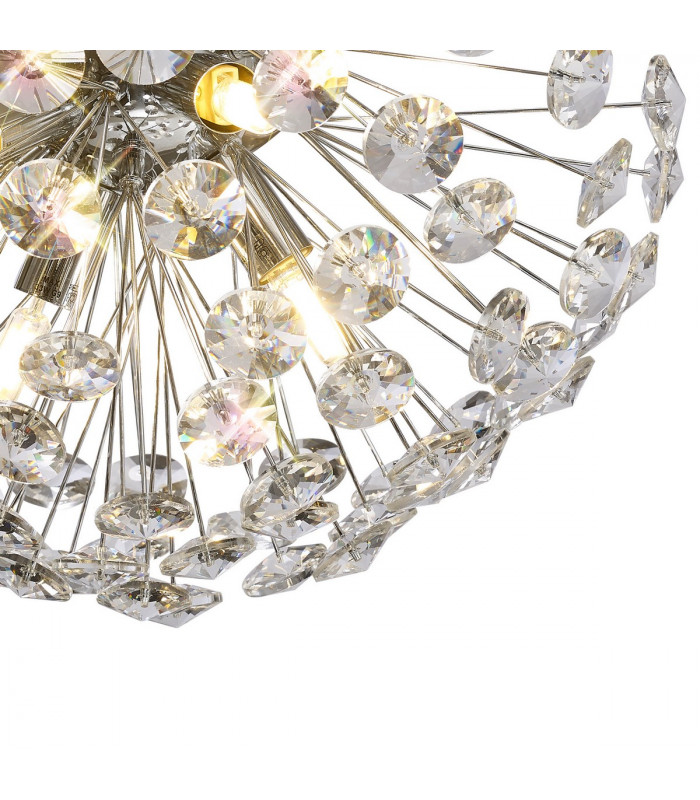 Salisbury Wall Lamp Ceiling Lamp 4 Light G9 Polished Chrome Crystal-10