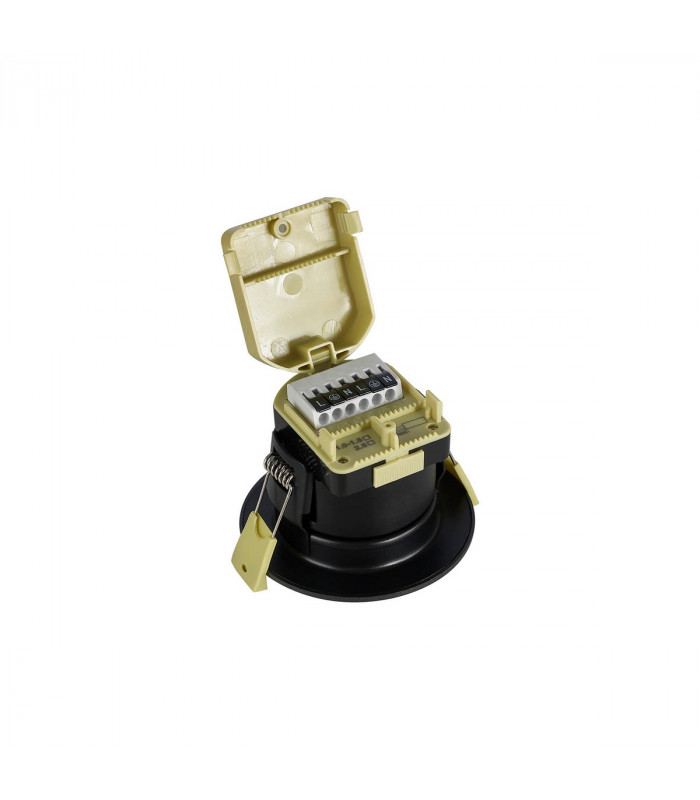 Canajoharie Dimmable CCT LED Fire Rated DownFitting With Graphite Fascia IP65-10