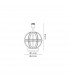 Vestal Round Table Lamp E27 Polished Nickel-2