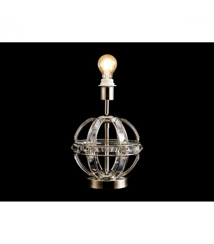Vestal Round Table Lamp E27 Polished Nickel-3