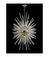 Hornby 32 Light E27 Vertical Oval Ceiling Pendant Polished Nickel Clear Glass-8