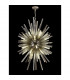 Hornby 32 Light E27 Vertical Oval Ceiling Pendant Polished Nickel Smoke Glass-3
