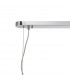 Salisbury Oblong Linear Ceiling Pendant 10 Light G9 Polished Chrome Crystal (28 extra sets of crystal)-5