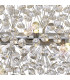 Salisbury Oblong Linear Ceiling Pendant 10 Light G9 Polished Chrome Crystal (28 extra sets of crystal)-7
