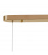 Salisbury Oblong Linear Ceiling Pendant 10 Light G9 French Gold Crystal (28 extra sets of crystal)-5
