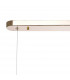 Salisbury Oblong Linear Ceiling Pendant 14 Light G9 French Gold Crystal (44 extra sets of crystal)-5