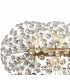Salisbury Oblong Linear Ceiling Pendant 14 Light G9 French Gold Crystal (44 extra sets of crystal)-6