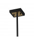 Delaware Ceiling Pendant 4 Light E14 Black Gold-7