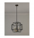 Delaware Ceiling Pendant 4 Light E14 Black Gold-10
