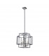 Delaware Ceiling Pendant 4 Light E14 Anthracite Satin Nickel-4