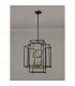 Delaware Ceiling Pendant 8 Light E14 Black Gold-8