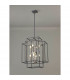 Delaware Ceiling Pendant 8 Light E14 Anthracite Satin Nickel-3