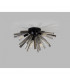 Hornby 6 Light E14 Semi Flush Matt Black Smoke Glass-7