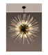 Hornby 32 Light E27 Round Ceiling Pendant Matt Black Champagne Glass-10
