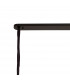 Poland Ceiling Pendant Rectangle 5 Light E14 Matt Black Clear Sculpted Glass Item Weight: 21.2kg-5