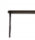 Poland Ceiling Pendant Rectangle 5 Light E14 Matt Black Smoke Sculpted Glass-5