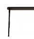 Poland Ceiling Pendant Rectangle 5 Light E14 Matt Black Cognac Sculpted Glass-5