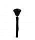 Poland Ceiling Pendant Round 4 Light E14 Matt Black Cognac Sculpted Glass-5