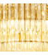 Poland Ceiling Pendant Round 5 Tier 19 Light E14 Brass Cognac Sculpted Glass Item Weight: 32.6kg-7