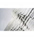 Poland Ceiling Pendant Round 5 Tier 23 Light E14 Matt Black Clear Sculpted Glass Item Weight: 56.2kg-9