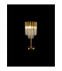 Poland Table Lamp 3 Light E14 Brass Cognac Sculpted Glass-3