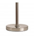 Poland Table Lamp 3 Light E14 Polished Nickel Cognac Sculpted Glass-5