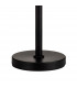 Poland Table Lamp 3 Light E14 Matt Black Clear Sculpted Glass-5