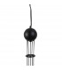 Marshall Ceiling Pendant 5 Light G9 Satin Black Chrome Plated Glass-6