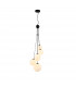 Marshall Ceiling Pendant 5 Light G9 Satin Black Opal Glass-1