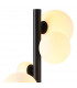 Marshall Floor Lamp 11 Light G9 Satin Black Opal Glass-6