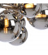 Marshall Circular Ceiling Pendant 16 Light G9 Satin Nickel Chrome Plated Glass-7