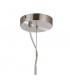 Marshall Ceiling Pendant 5 Light G9 Satin Nickel Chrome Plated Glass-5