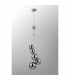 Marshall Ceiling Pendant 5 Light G9 Satin Nickel Chrome Plated Glass-8
