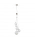 Marshall Ceiling Pendant 5 Light G9 Satin Nickel Opal Glass-4