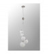 Marshall Ceiling Pendant 5 Light G9 Satin Nickel Opal Glass-8