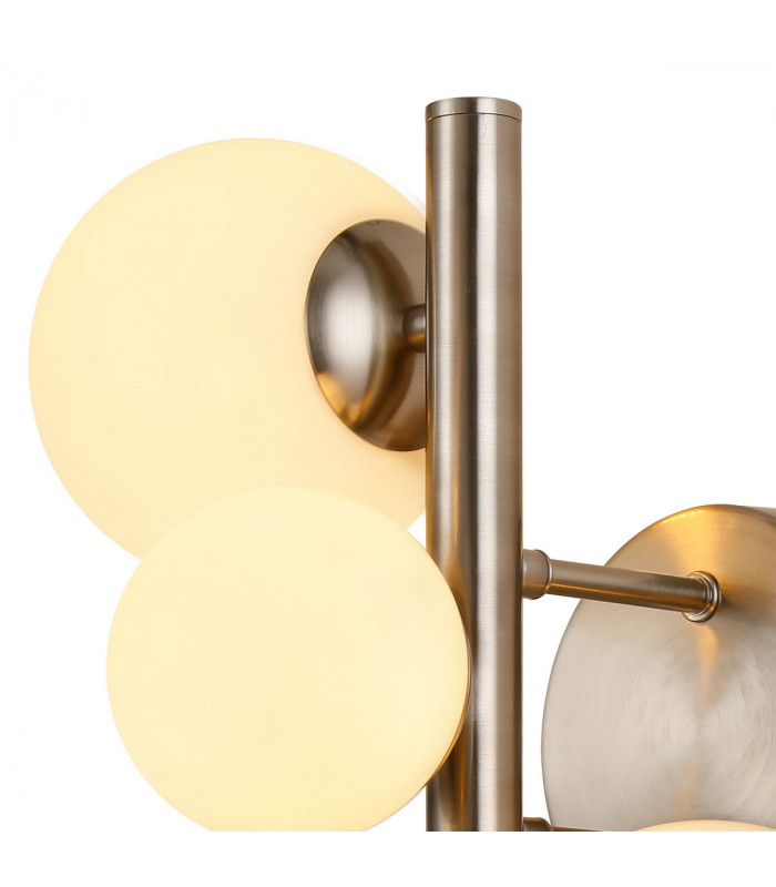 Marshall Wall Lamp 3 Light G9 Satin Nickel Opal Glass-5