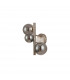 Marshall Wall Lamp 3 Light G9 Satin Nickel Smoke Plated Glass-4