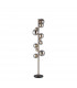Marshall Floor Lamp 11 Light G9 Satin Nickel Chrome Plated Glass-1