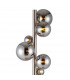 Marshall Floor Lamp 11 Light G9 Satin Nickel Chrome Plated Glass-6