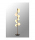Marshall Floor Lamp 11 Light G9 Satin Nickel Opal Glass-3