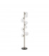 Marshall Floor Lamp 11 Light G9 Satin Nickel Opal Glass-4
