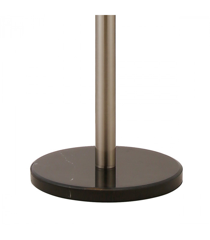 Marshall Floor Lamp 11 Light G9 Satin Nickel Opal Glass-5